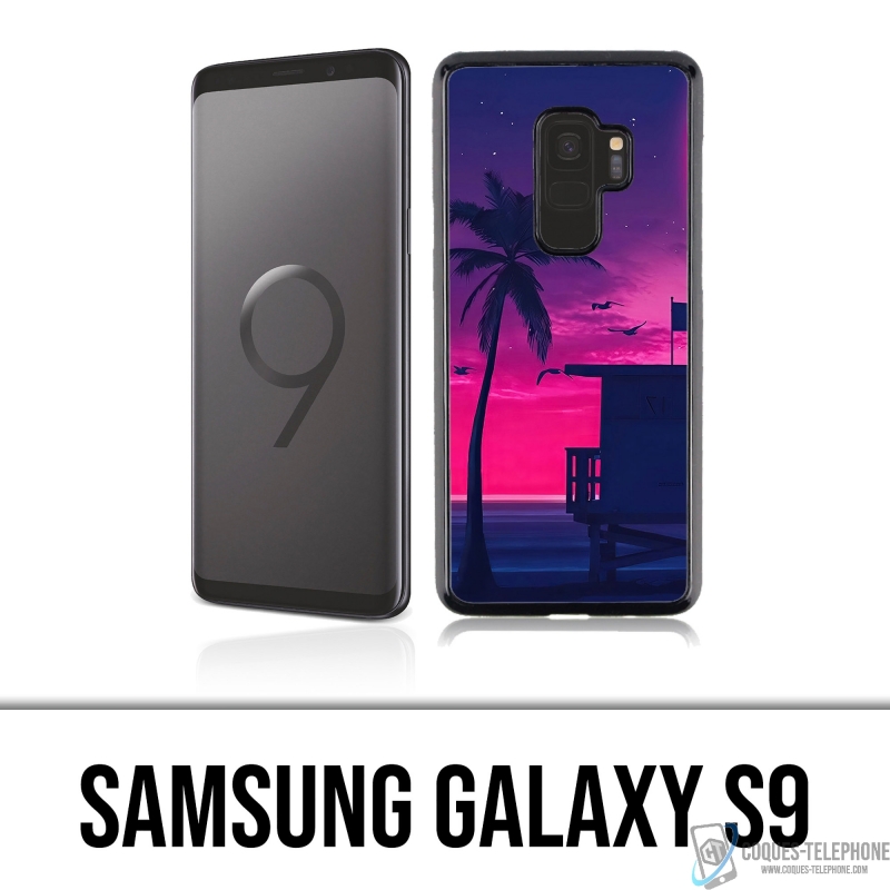 Funda Samsung Galaxy S9 - Miami Beach Morado