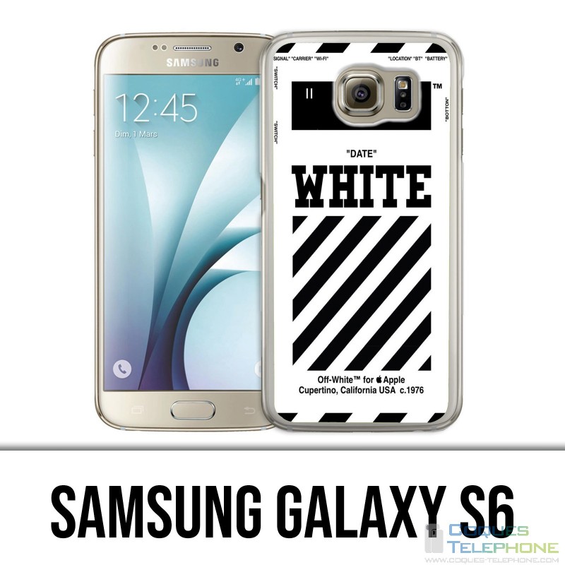 Custodia per Samsung Galaxy S6 - Bianco sporco bianco