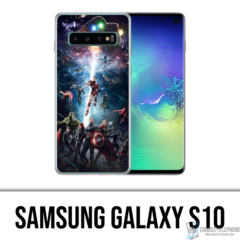 Cover Samsung Galaxy S10 - Avengers Vs Thanos