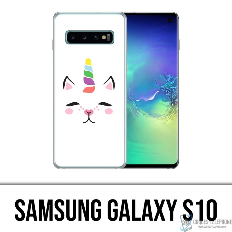 Custodia Samsung Galaxy S10 - Gato Unicornio