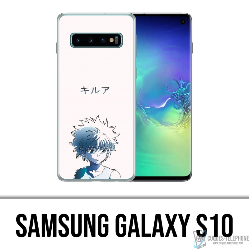 Custodia per Samsung Galaxy S10 - Killua Zoldyck X Hunter