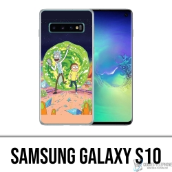 Coque Samsung Galaxy S10 - Rick Et Morty