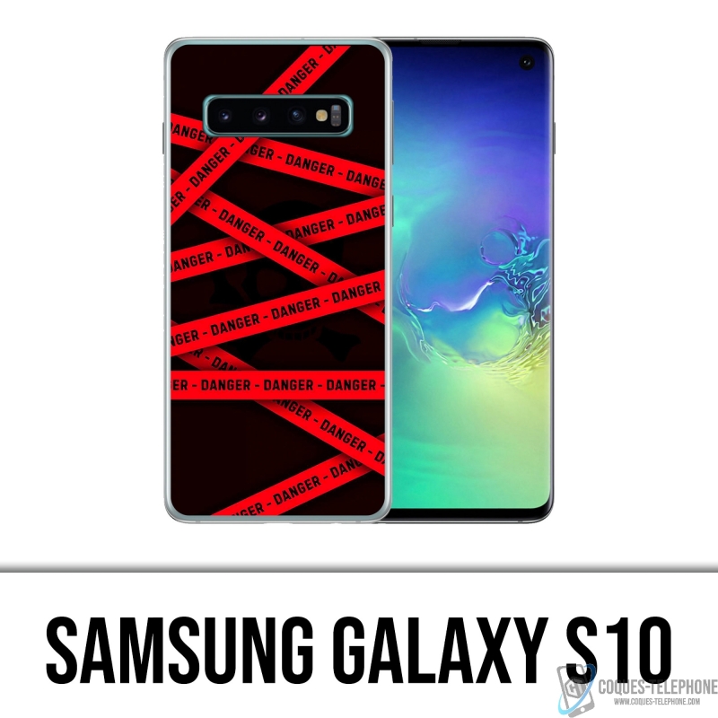 Custodia per Samsung Galaxy S10 - Avviso di pericolo