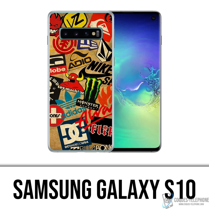 Custodia Samsung Galaxy S10 - Logo Skate Vintage