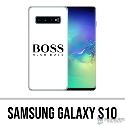 Funda para Samsung Galaxy S10 - Hugo Boss Blanco
