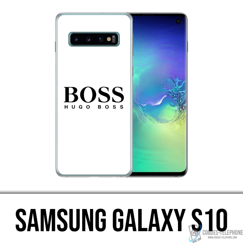 Funda para Samsung Galaxy S10 - Hugo Boss Blanco