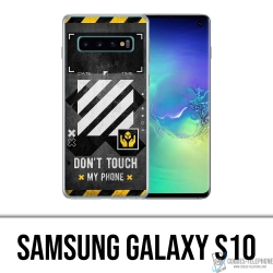 Funda para Samsung Galaxy S10 - Blanco roto, incluye teléfono táctil