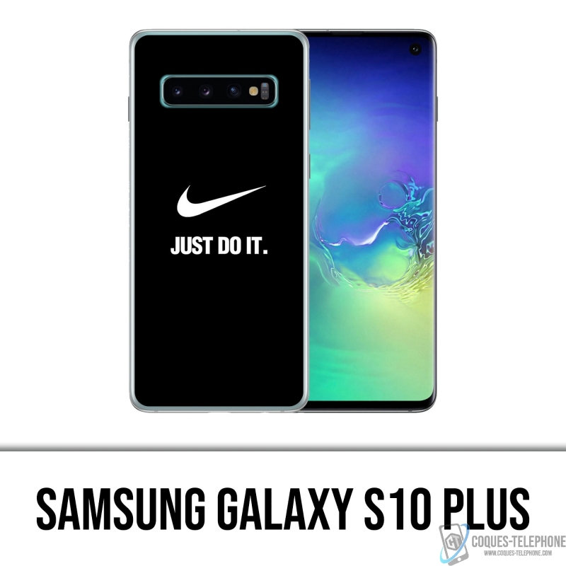 Samsung Galaxy S10 Plus Case - Nike Just Do It Schwarz