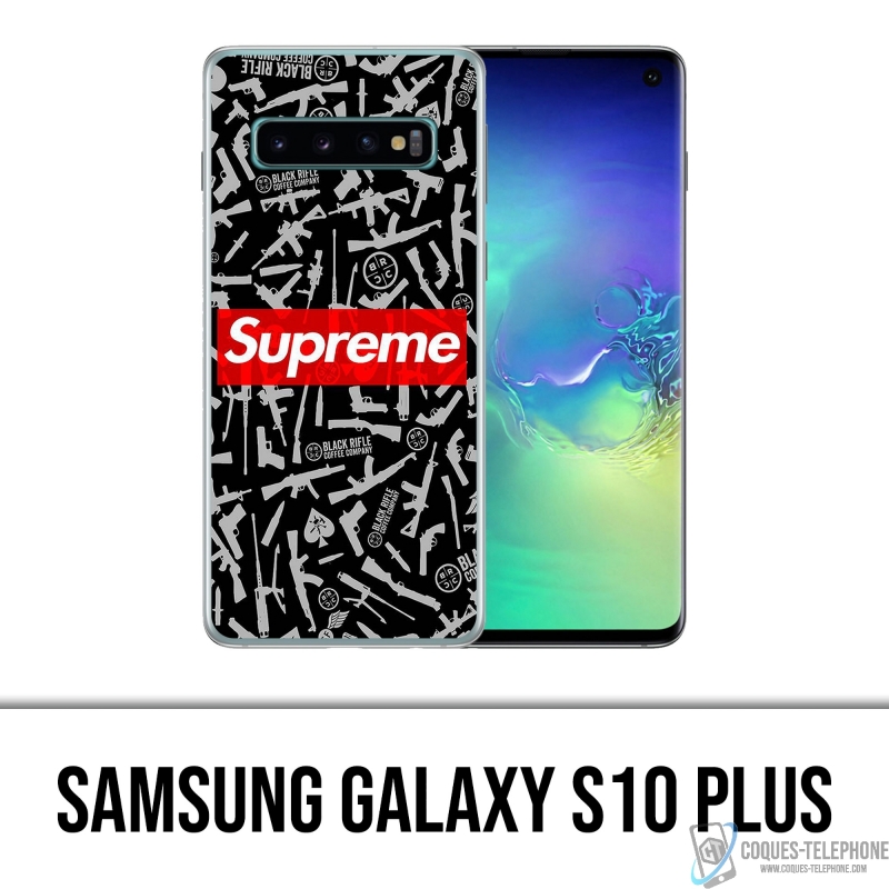 Custodia per Samsung Galaxy S10 Plus - Fucile nero supremo