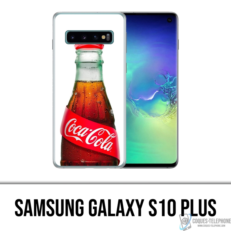 Custodia per Samsung Galaxy S10 Plus - Bottiglia di Coca Cola