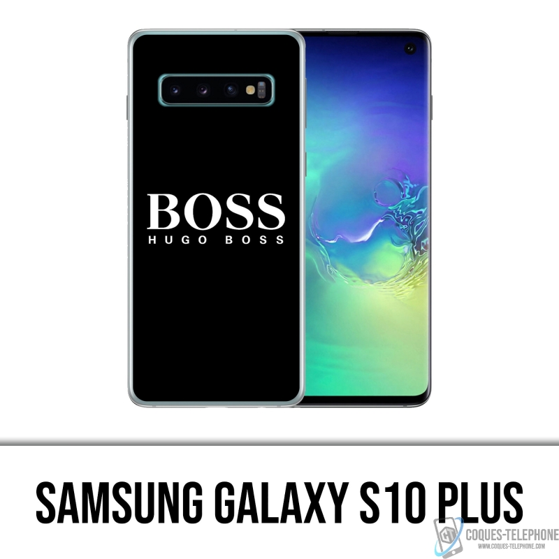 Custodia per Samsung Galaxy S10 Plus - Hugo Boss Nera