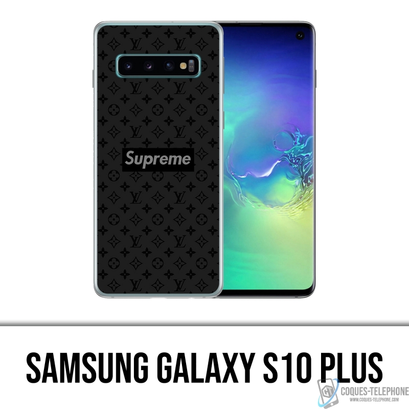 Funda Samsung Galaxy S10 Plus - Supreme Vuitton Black