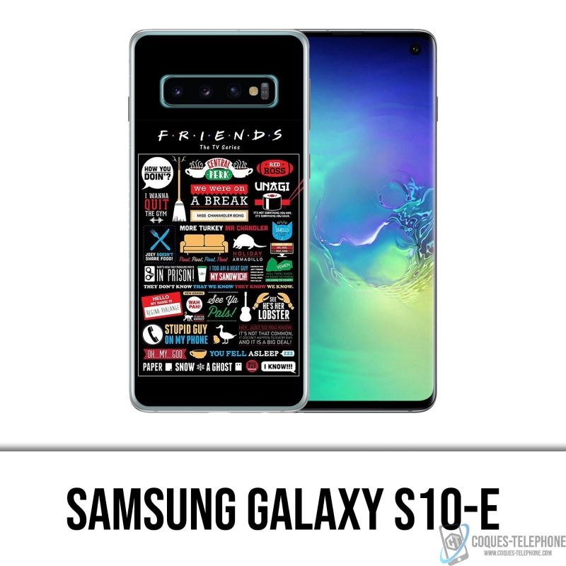 Samsung Galaxy S10e Case - Freunde Logo