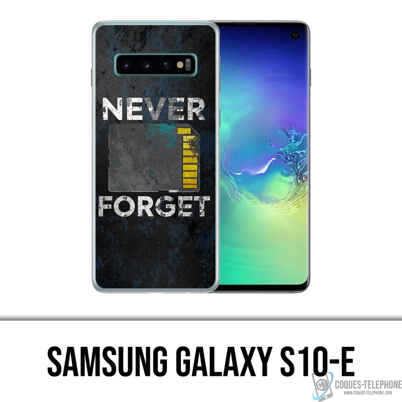 Custodia per Samsung Galaxy S10e - Non dimenticare mai