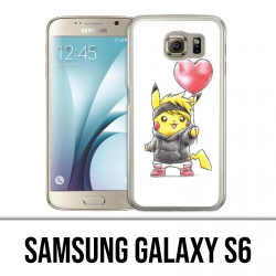 Funda Samsung Galaxy S6 - Pikachu baby Pokémon