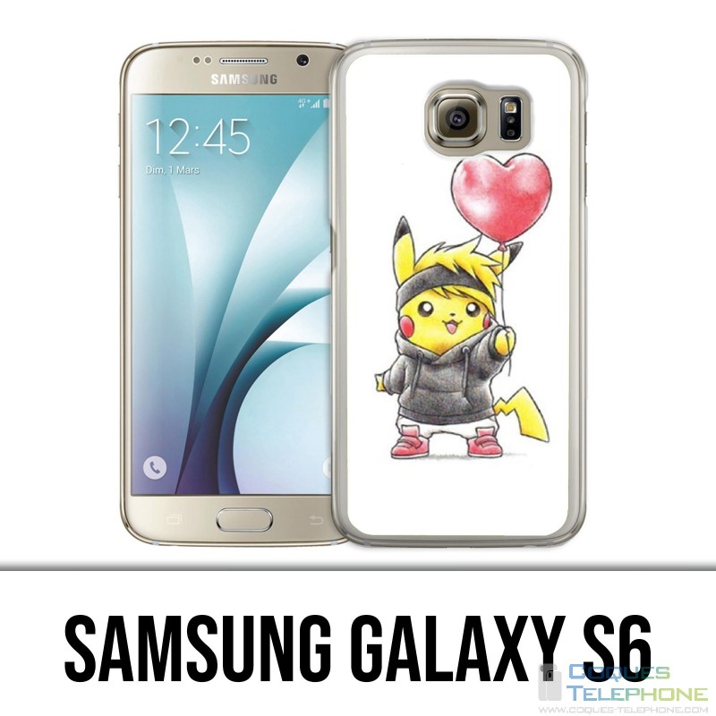 Coque Samsung Galaxy S6 - Pokémon bébé Pikachu