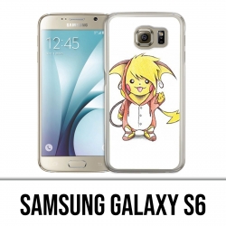 Samsung Galaxy S6 Hülle - Baby Pokémon Raichu