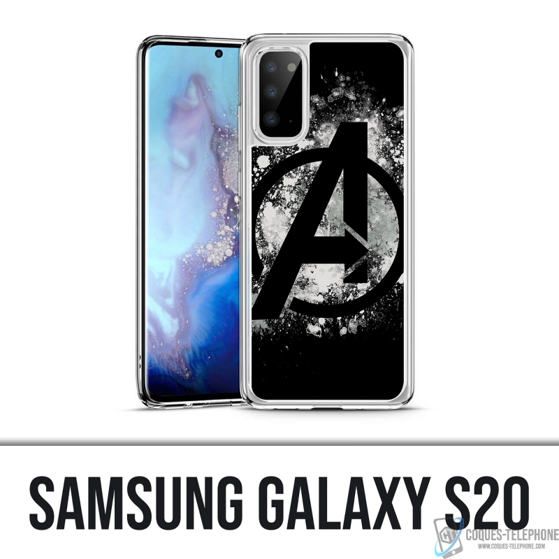 Cover Samsung Galaxy S20 - Logo Avengers Splash