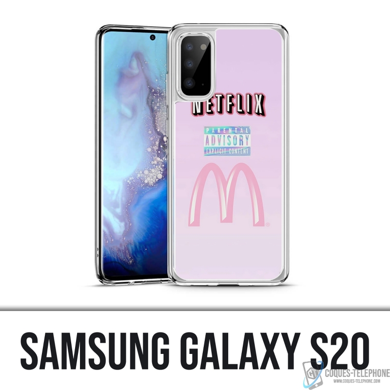 Samsung Galaxy S20 Case - Netflix und Mcdo