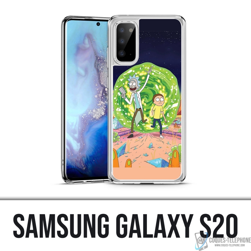 Custodia per Samsung Galaxy S20 - Rick e Morty