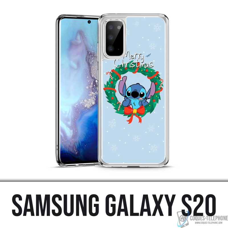 Samsung Galaxy S20 Case - Stitch Merry Christmas