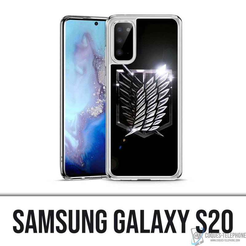 Custodia Samsung Galaxy S20 - Logo Attack On Titan