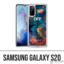 Funda para Samsung Galaxy S20 - Color blanco roto, nube