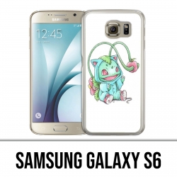 Custodia Samsung Galaxy S6 - Pokémon Baby Bulbizarre