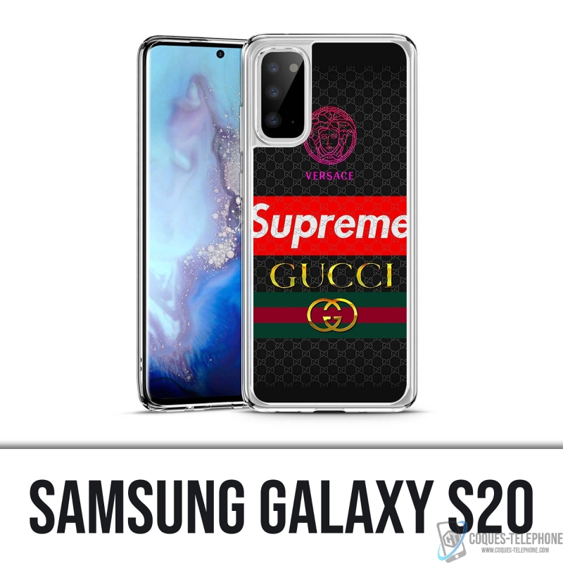 Coque Samsung Galaxy S20 - Versace Supreme Gucci