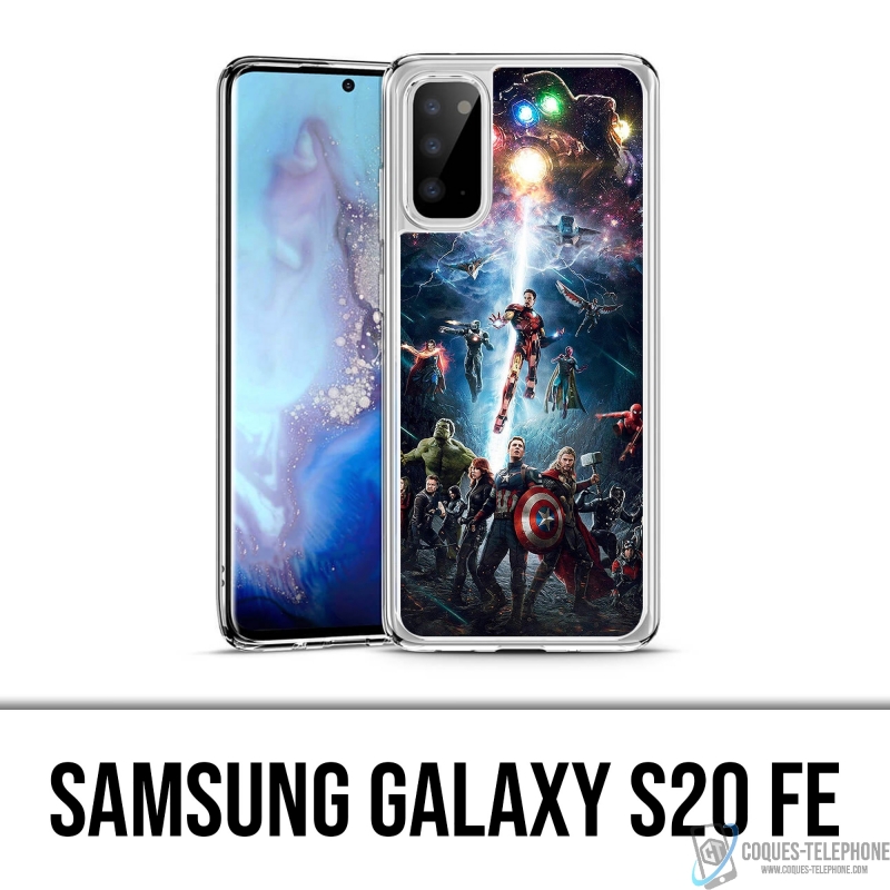 Custodia per Samsung Galaxy S20 FE - Avengers contro Thanos