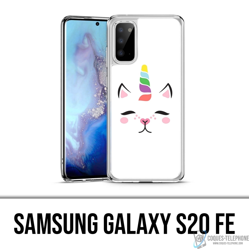 Coque Samsung Galaxy S20 FE - Gato Unicornio