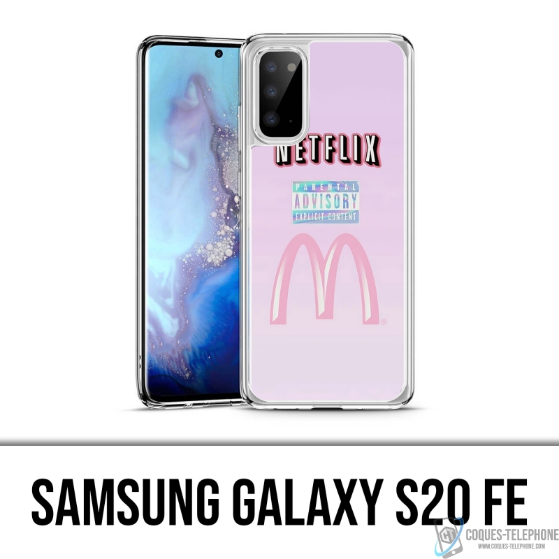 Funda Samsung Galaxy S20 FE - Netflix y Mcdo