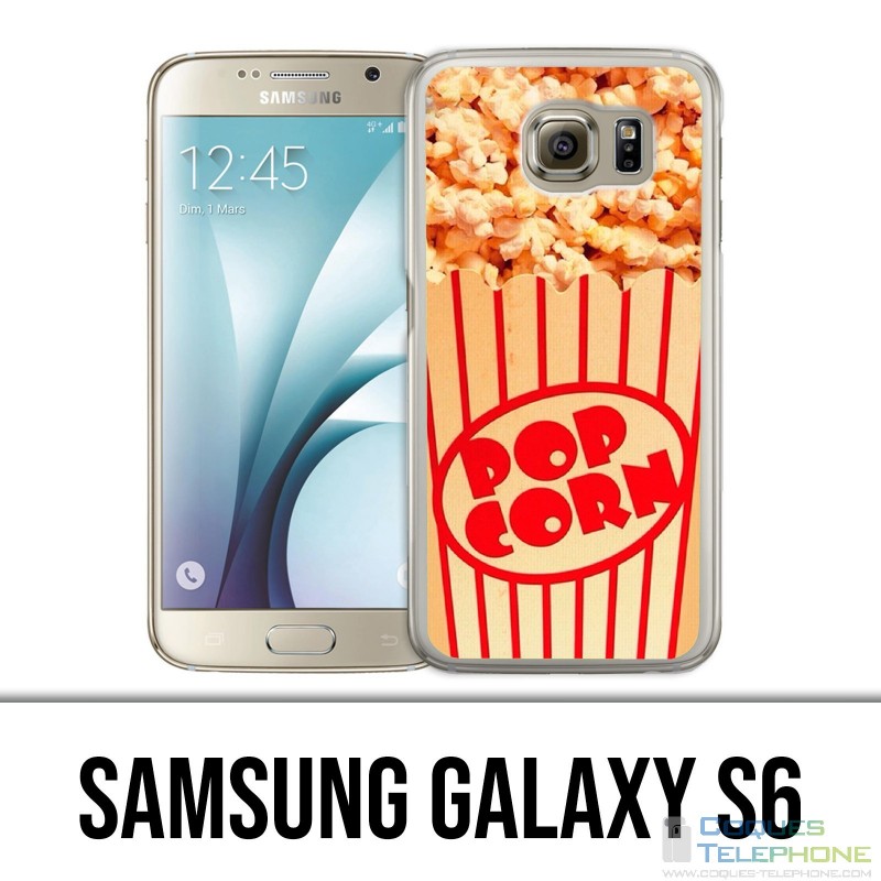 Coque Samsung Galaxy S6 - Pop Corn