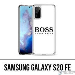 Funda Samsung Galaxy S20 FE - Hugo Boss Blanco