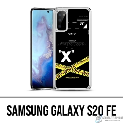 Funda para Samsung Galaxy S20 FE - Líneas cruzadas en blanco hueso