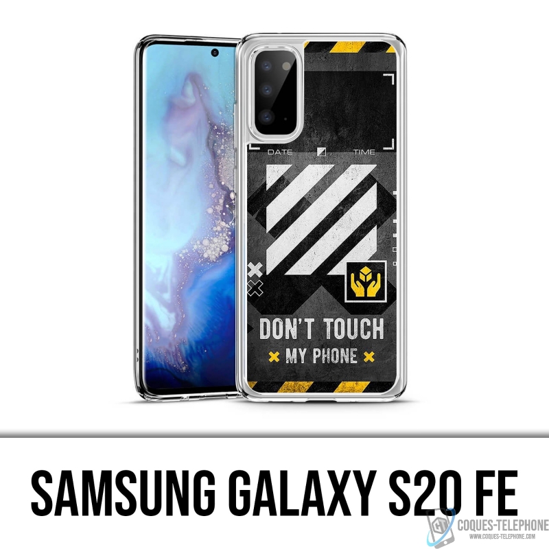 Coque Samsung Galaxy S20 FE - Off White Dont Touch Phone