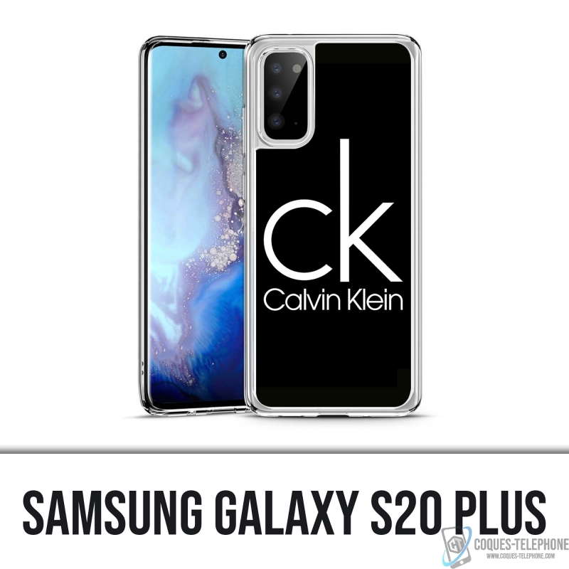 Samsung Galaxy S20 Plus Case - Calvin Klein Logo Schwarz