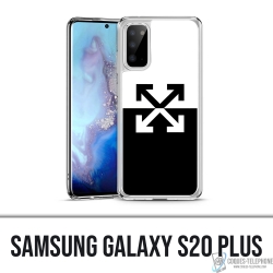 Funda Samsung Galaxy S20 Plus - Logotipo blanco roto
