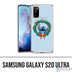 Custodia per Samsung Galaxy S20 Ultra - Stitch Merry Christmas