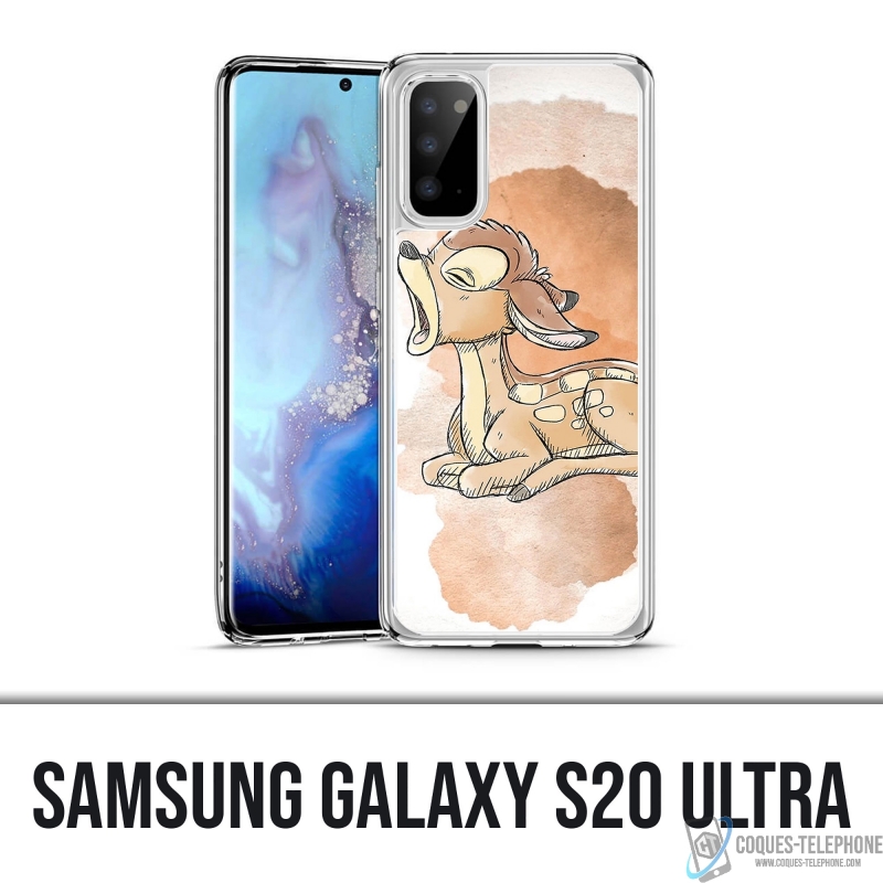 Custodia per Samsung Galaxy S20 Ultra - Disney Bambi Pastel