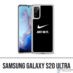 Custodia per Samsung Galaxy S20 Ultra - Nike Just Do It Black