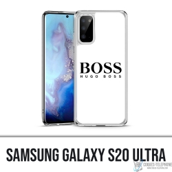 Samsung Galaxy S20 Ultra Case - Hugo Boss Weiß