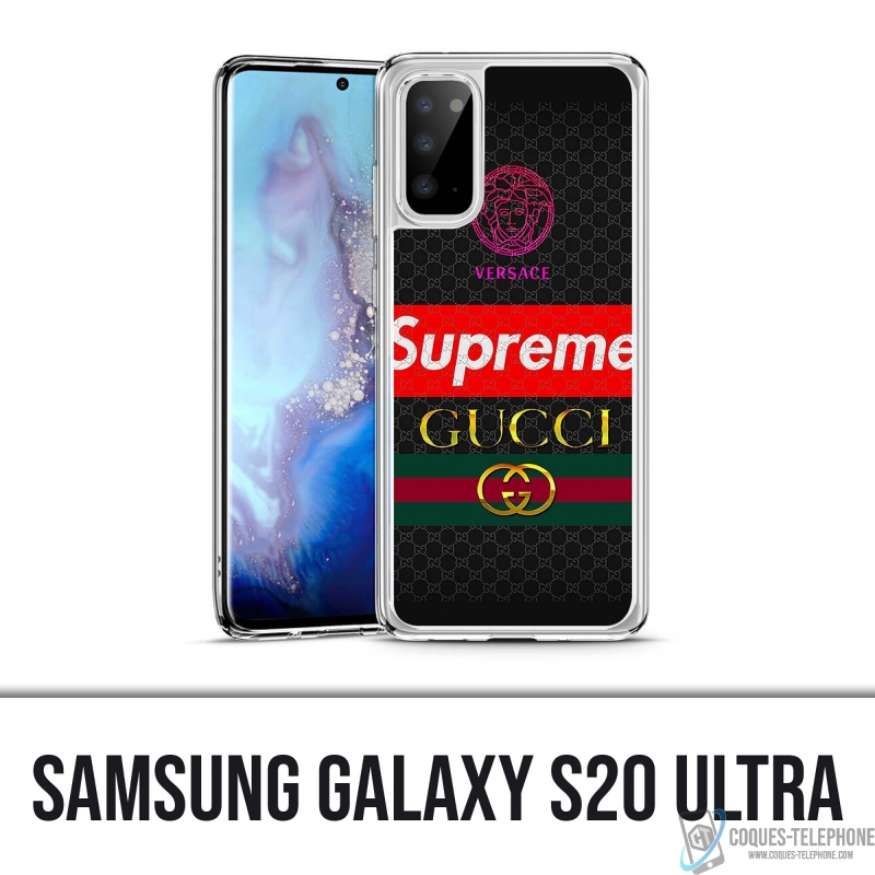 Coque Samsung Galaxy S20 Ultra - Versace Supreme Gucci