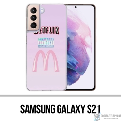 Samsung Galaxy S21 Case - Netflix And Mcdo