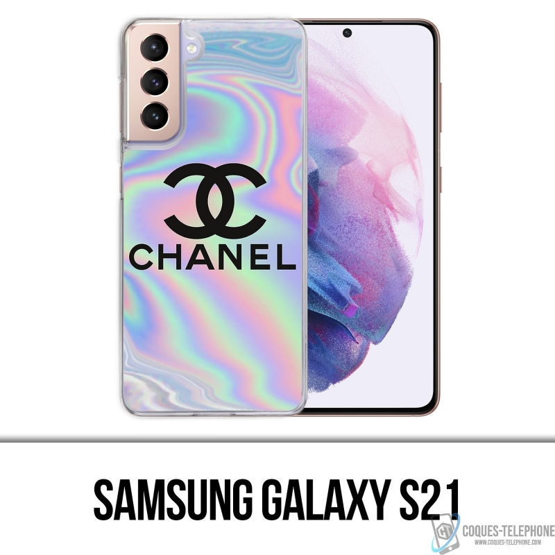 Coque Samsung Galaxy S21 - Chanel Holographic