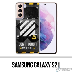 Funda para Samsung Galaxy S21 - Blanco roto, incluye teléfono táctil