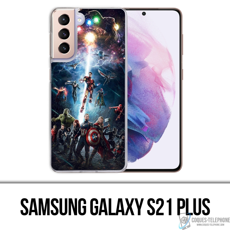 Coque Samsung Galaxy S21 Plus - Avengers Vs Thanos