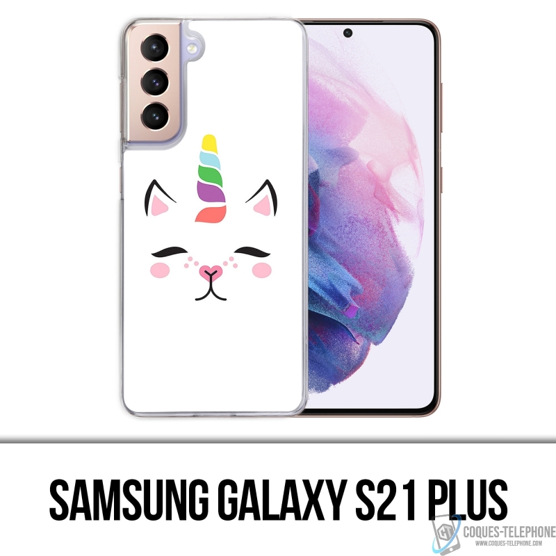 Cover Samsung Galaxy S21 Plus - Gato Unicornio