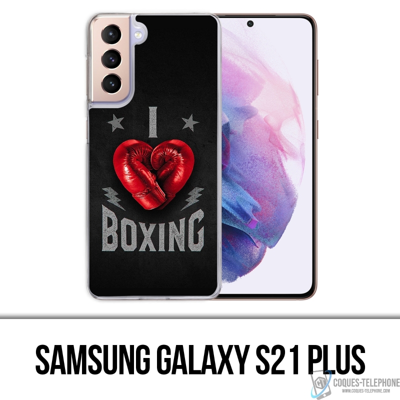 Coque Samsung Galaxy S21 Plus - I Love Boxing