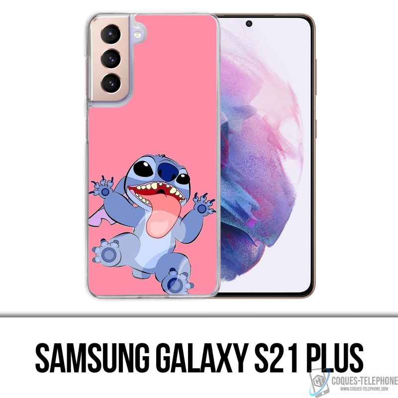 Coque Samsung Galaxy S21 Plus - Stitch Langue